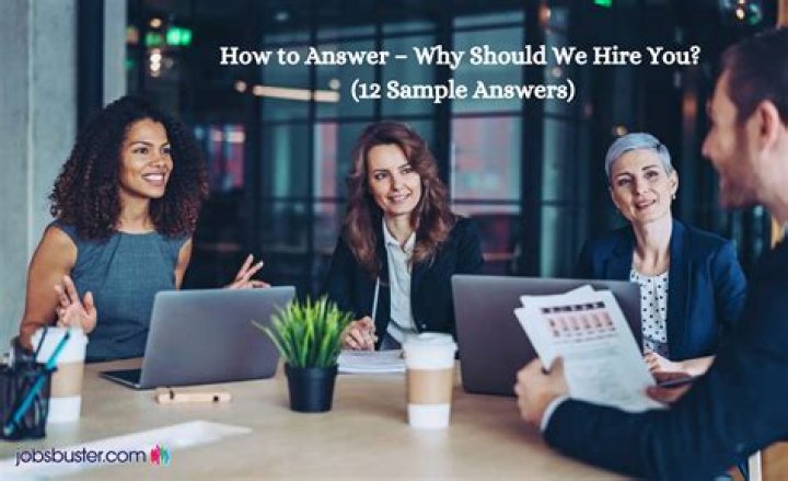 Why should we hire you answer for bank interview?