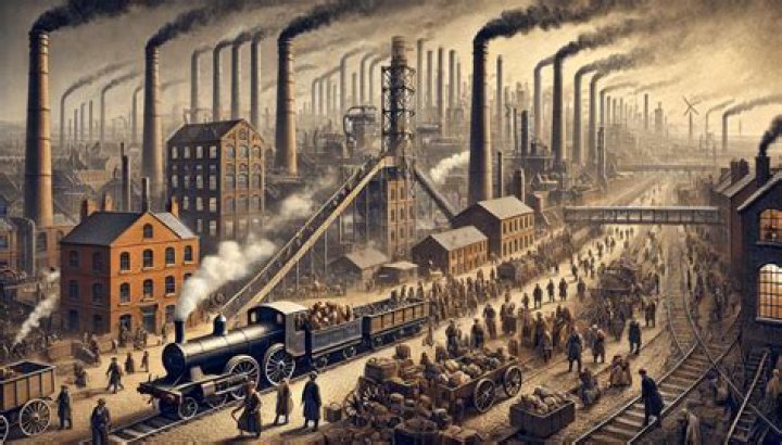 Why was industrialization A blessing and a curse?