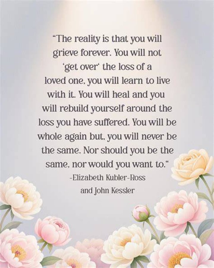 Will I ever get over the loss of my wife?