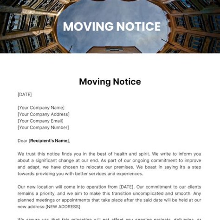 Will you move or be moving?